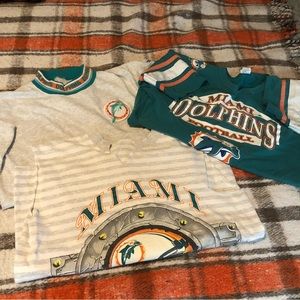 Vintage Miami Dolphins Shirt Lot